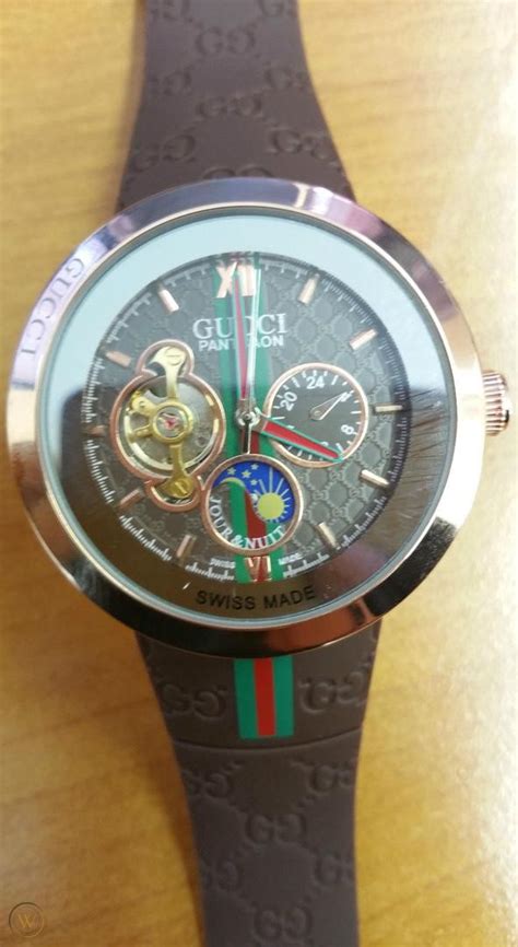 gucci pantcaon watch value|gucci pantcaon watch 11912656 price.